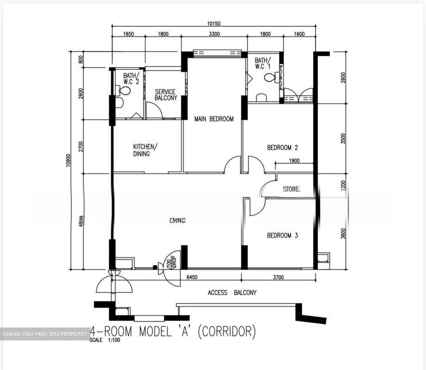 Blk 613B Bedok Reservoir Road (Bedok), HDB 4 Rooms #584819061